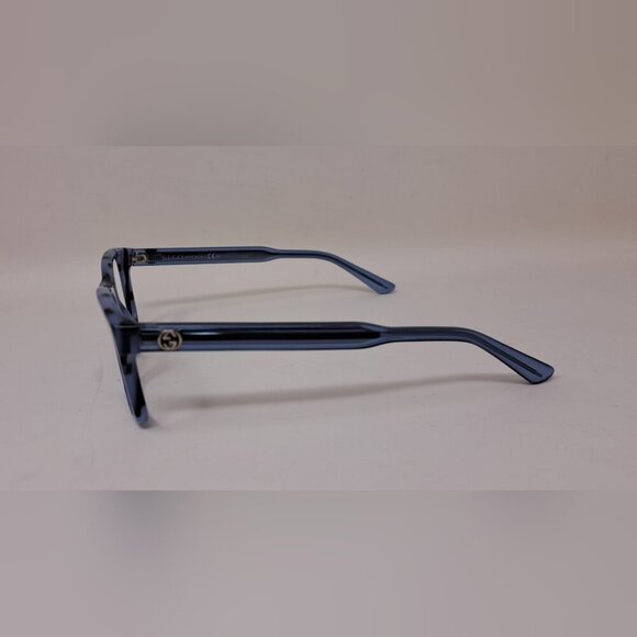 Gucci Eye Glasses Frames Blue Black Italy Square GG 3765 YV5 53mm 53-15-140 - Picture 10 of 16